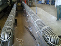 A213 TP 410 UNS S41000 Double Tube Heat Exchanger A213 TP 410 UNS S41000 Double Tube Heat Exchanger